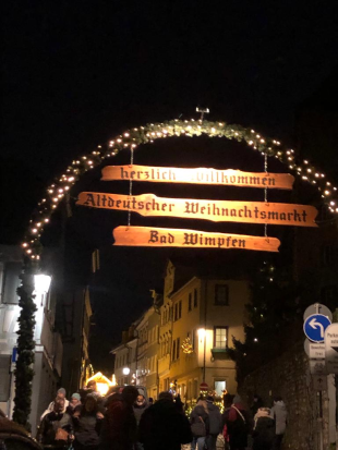 Mittelalterlicher Weihnachtsmarkt 
Bad Wimpfen,
09. Dezember 2023